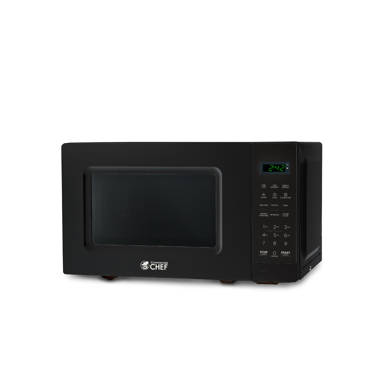 Commercial Chef CHM7MW COMMERCIAL CHEF Small Microwave 0.7 Cu. Ft.  Countertop Microwave with Digital Display, White
