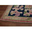 Tapis rose teint à la main Oushak 5 x 7