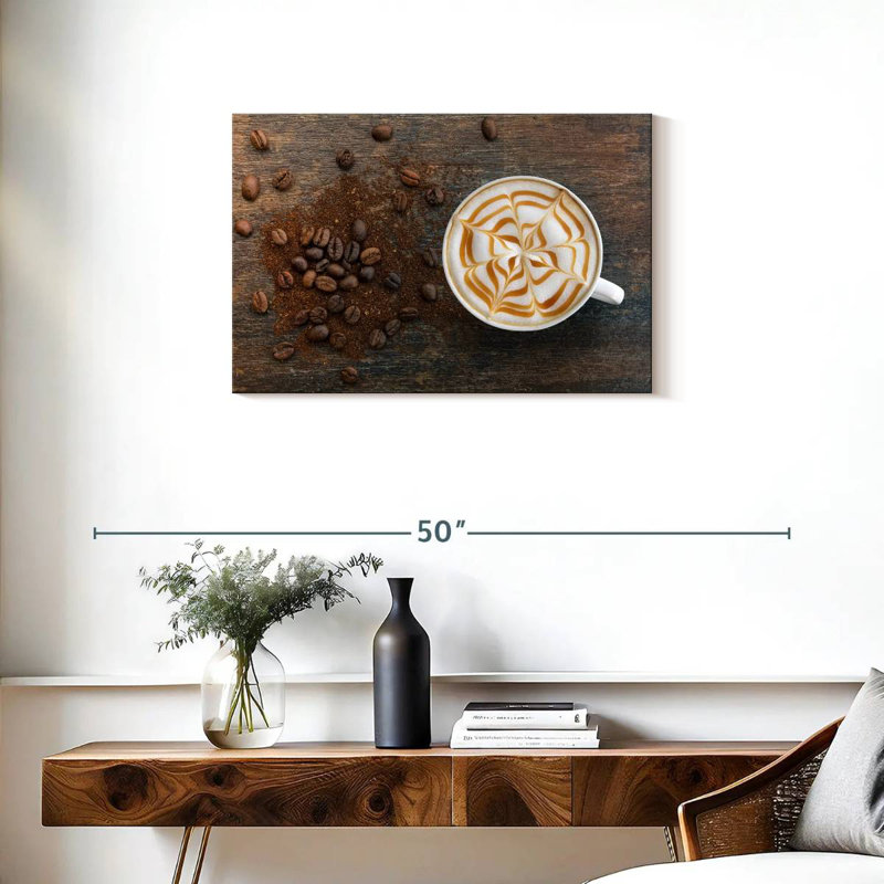 Café au lait Yarlin, H 20 po x l 30 po