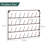 Metal Wall Organizer with Wall Baskets