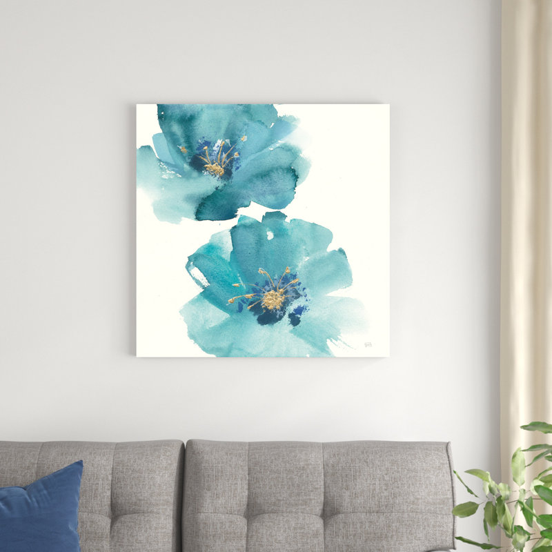 Bleu sarcelle Cosmos III, H 30 po x l 30 po x P 1,25 po