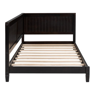 Modern Eight Bridges Wood Daybed Sofa Bed Platform Bed