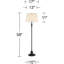 Lampe sur pied Traditional