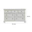 Commode double 7 tiroirs Huron