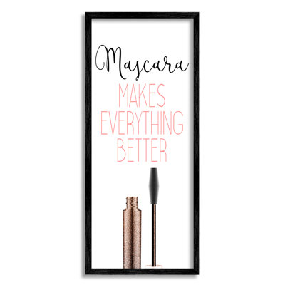 Motif mascara rose moderne