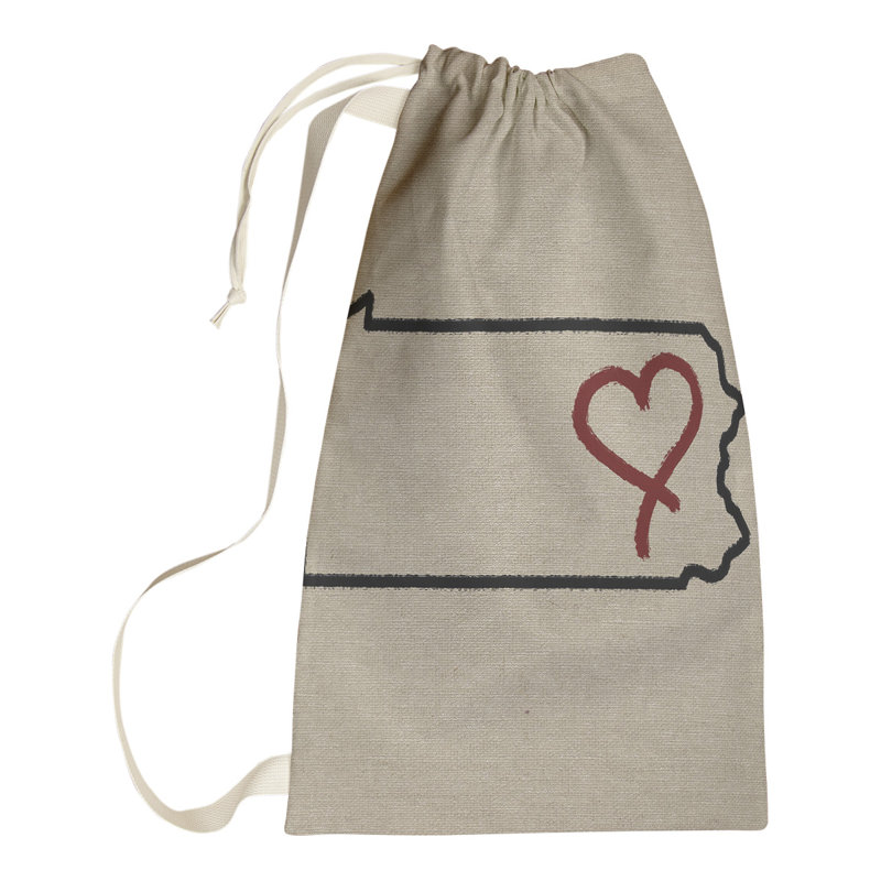 Hansard Laundry Bag with Handles, Small (29" H x 18" W x 1.5" D), Pennsylvania
