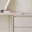 Meuble-lavabo extensible 55,11 "à 110" avec espace de rangement