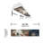 Astronomy Rectangle Fixture Component Ceiling Light