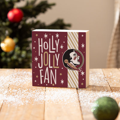Enseigne murale de vacances en bois 6 po Florida State University