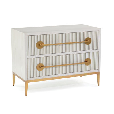 Carlyle 2 - Drawer Solid Wood Nightstand