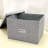 Collapsible Linen Fabric Storage Bin-545636704