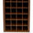 Brown Walnut Color Modular 32  Wine Bar Cabinet Buffet Cabinet