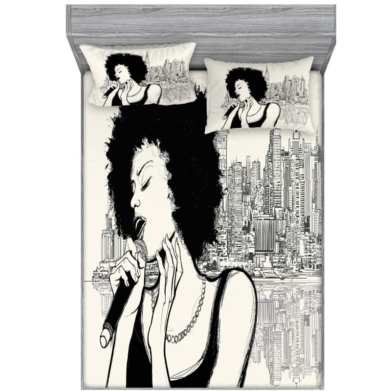 Microfiber Sheet Set, Full/Double Sheet Set with Pillowcase