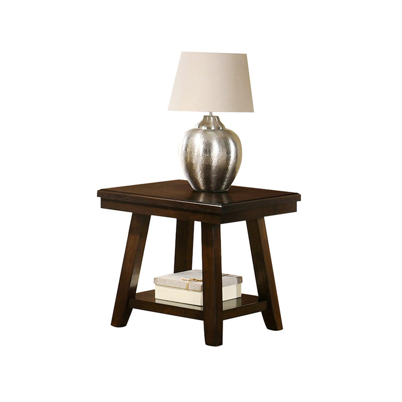 Table basse simple en bois massif Hascal