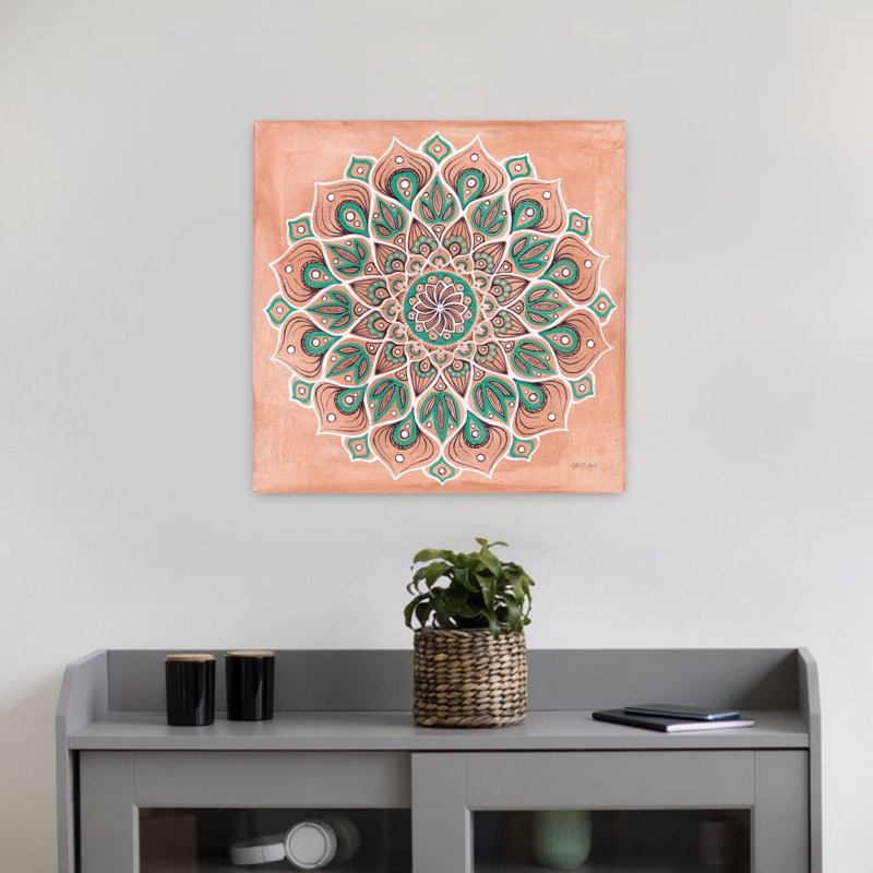 Spirale mandala, H 18 po x l 18 po