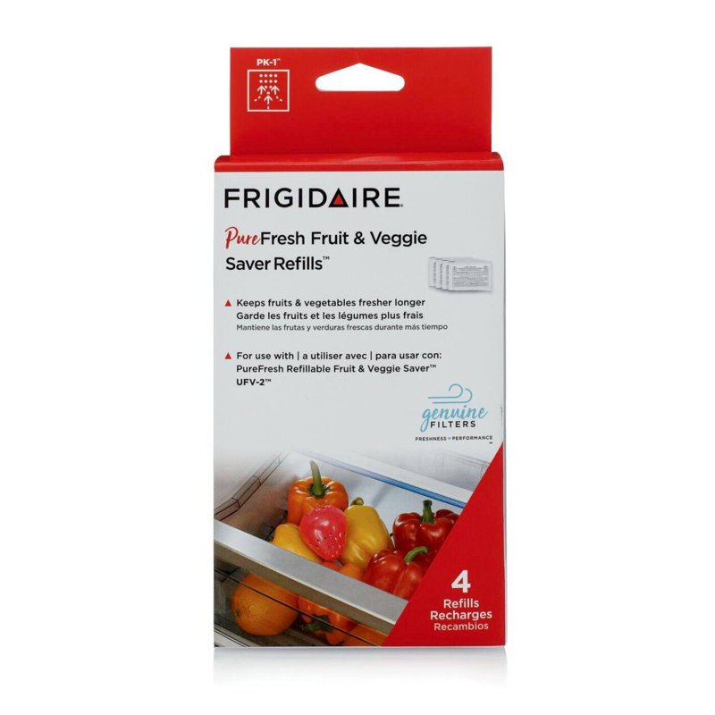 Frigidaire PureFresh Fruit & Veggie Saver Refills 4pk