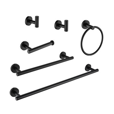 6 - Piece Bathroom Hardware Set