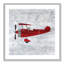 Impression sur papier rouge 2-47833567-47833565