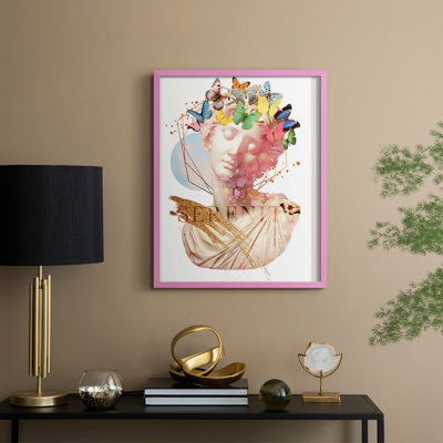 Greek Goddess I Framed Print - Solid Wood