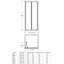 Pacific 1850mm H Folding / Bi-Fold Framed Shower Door with Clear Glass