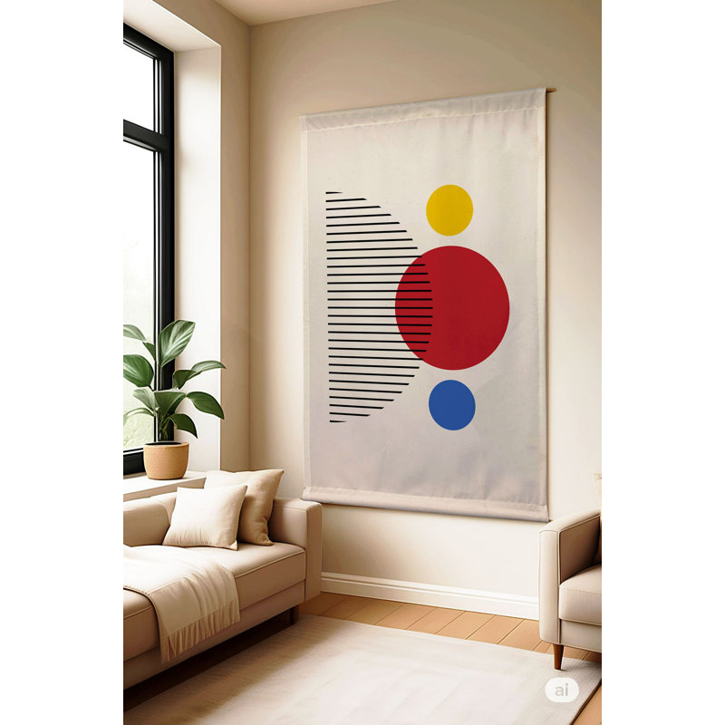Stunning Decorative Polyester Painting, 27.6 x 47.2 inches | 50% Cotton / 50% Polyester, Vibrant Colors & Durable Fabric | Perfect for Living Room, Bedroom, or Office Décor, Eye-Catching Wall Art