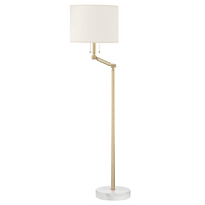 Essex Floor Lamp by Mark D. Sikes -  Hudson Valley Lighting, MDSL151-AGB