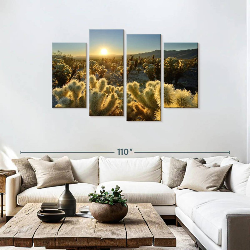 Jardin Harnek Cholla Cactus, H 48 po x l 75 po