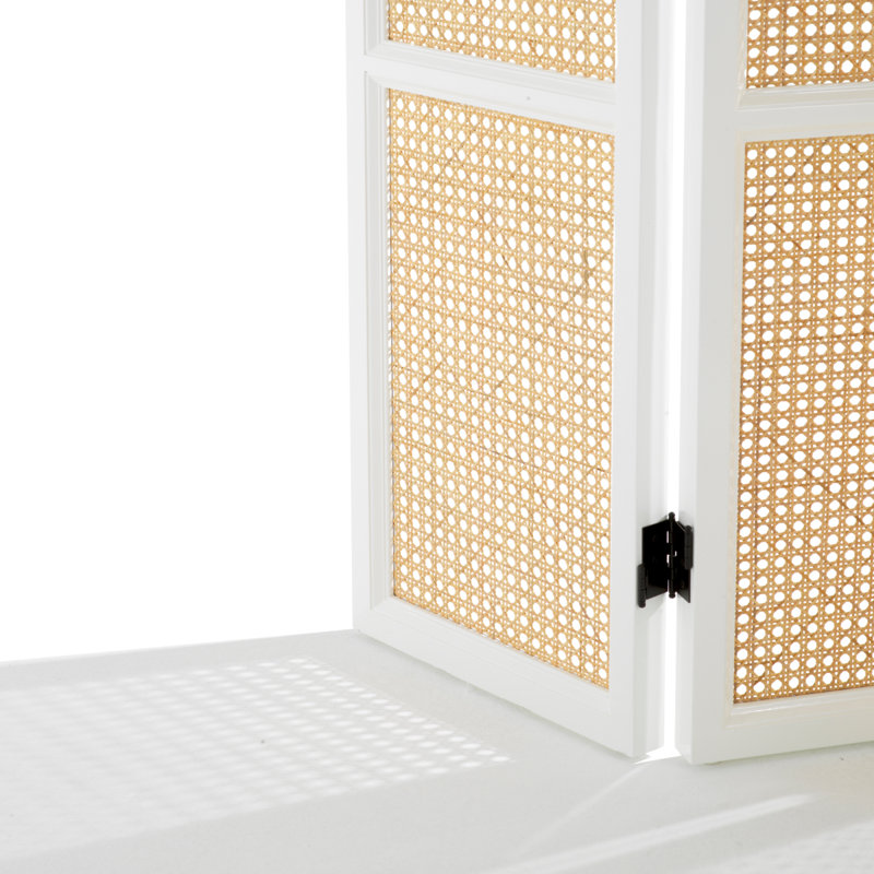 Folding Screen Bahamas Piano White Finish