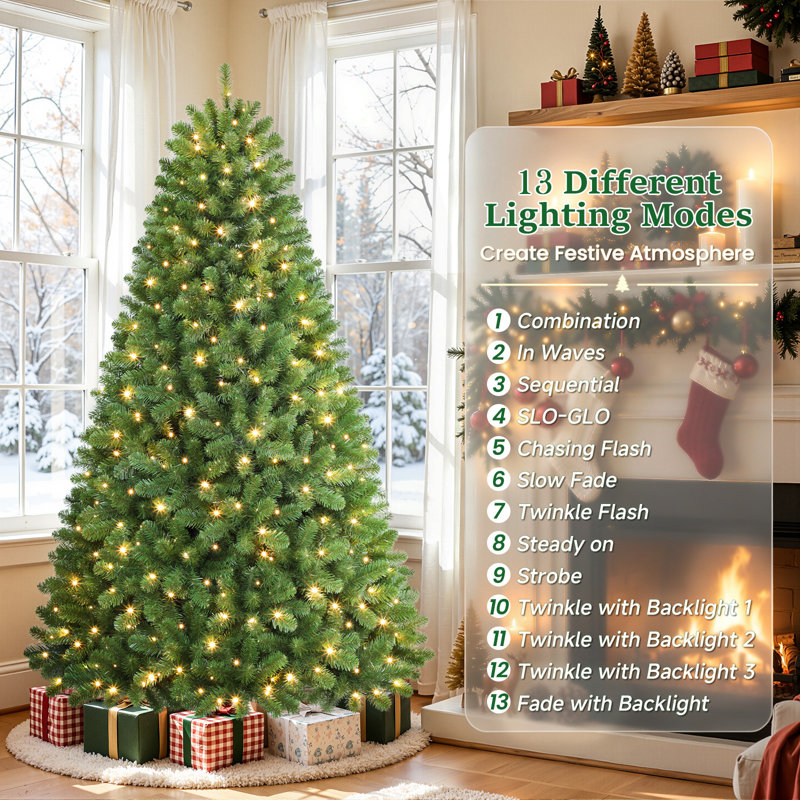 4' H Lighted Artificial Christmas Tree