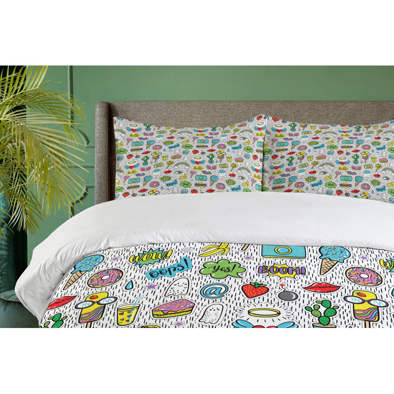 No Duvet Cover, California King Duvet Cover + 2 Standard Shams