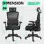 Chaise de bureau en filet-88595169