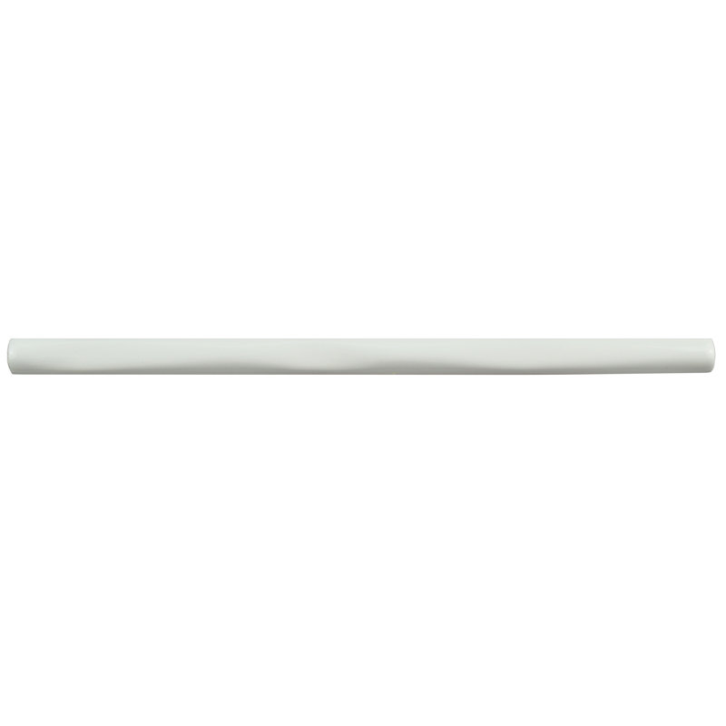 Rugoso 3/8"x7-7/8" Ceramic Quarter Round Wall Tile Trim in Smooth