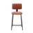 Breina Faux Leather Bar Stool with Steel Legs-1024254333