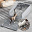 Stainless Steel Cat Litter Box with Lid Large Litter Box for Big Cats Non-Stick Stainless Steel Cat Boxes High Sides, Kitten Metal Boxes, Anti-Leakage, Easy to Clean-920975676-920975677