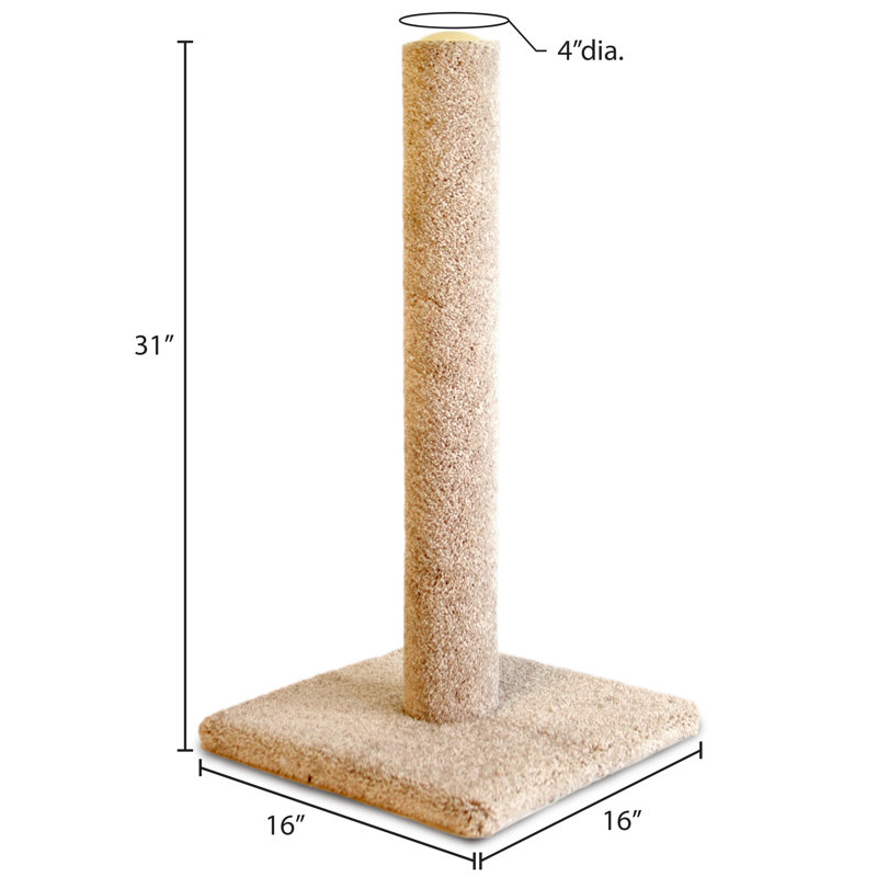 Scratching Post, 31" H x 16" W x 16" D