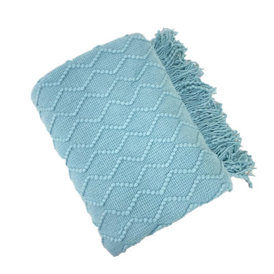 Knitted Throw Blanket
