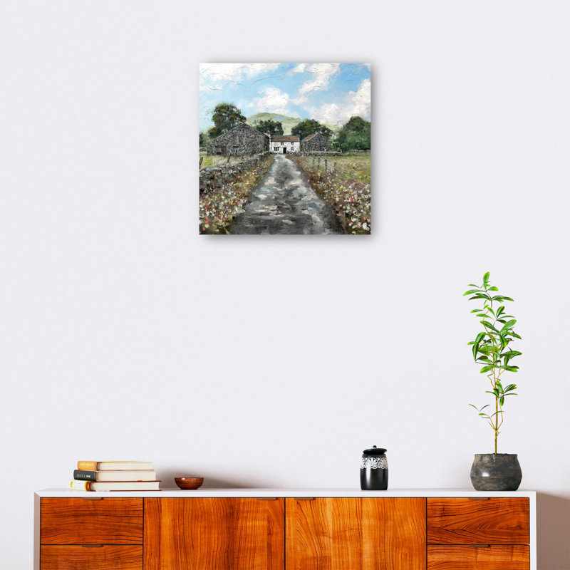 «End of the Road» par Studio Arts, reproduction d'art sur toile, H 41 po x l 41 po, Toile tendue