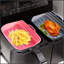 Doublures de friteuse à air en silicone réutilisables résistantes à la chaleur, pour un nettoyage et une cuisson faciles-1655506698