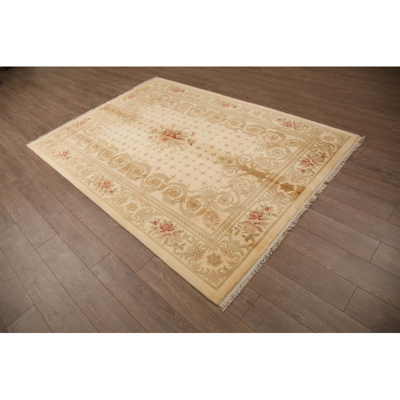 Bei Wool Oriental Area Rug, Rectangle 3'1" x 4'11"