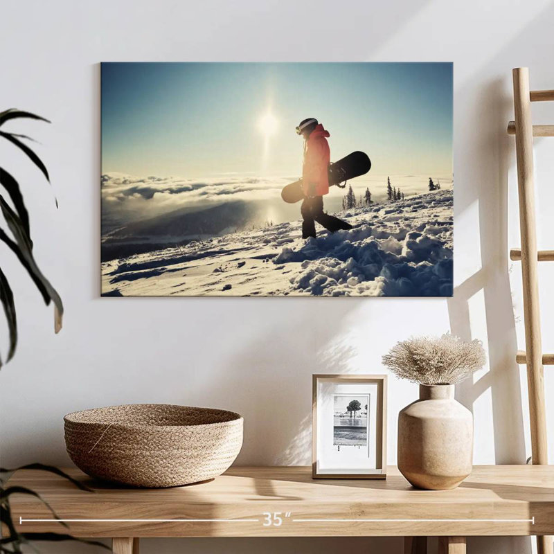 Snowboarder amateur Sireci, H 16 po x l 24 po