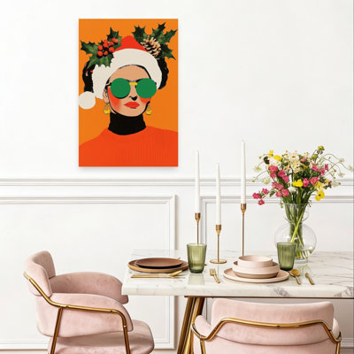 «Festive Style Icon», impression moderne et audacieuse, art mural