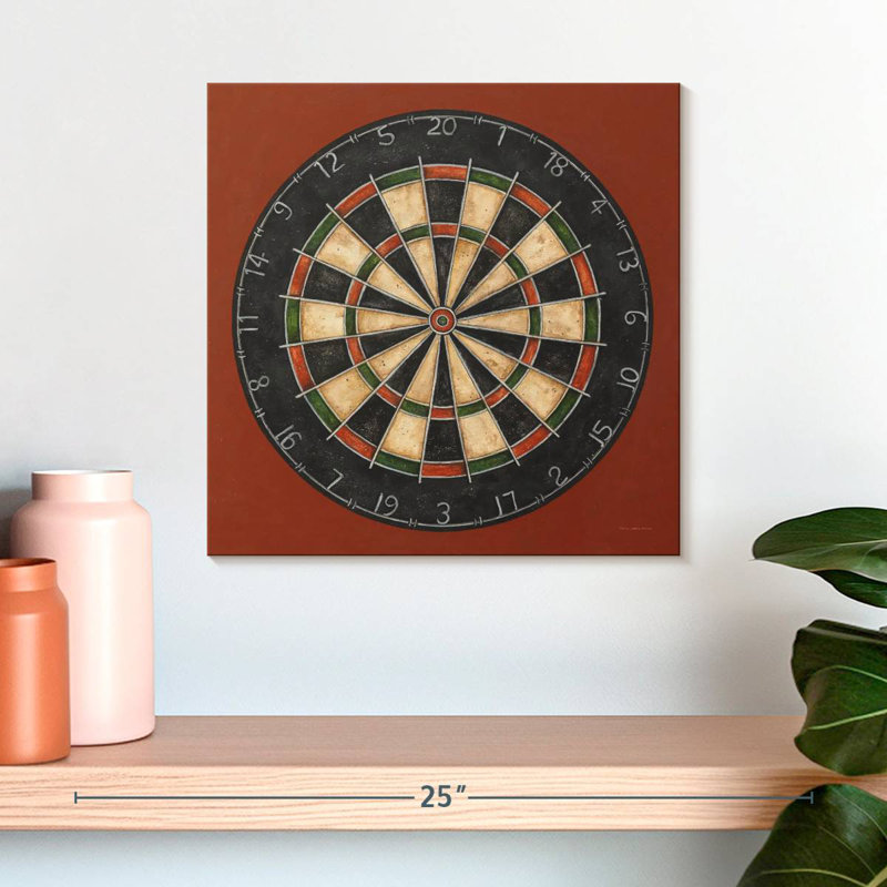 Senne Dartboard, 16" H x 16" W