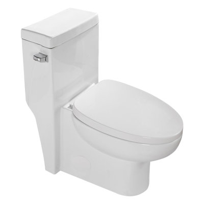 Ceramic Bathroom Toilet - Siphon Flushing, Energy Flush System Flushing System, Reduced Water Consumption