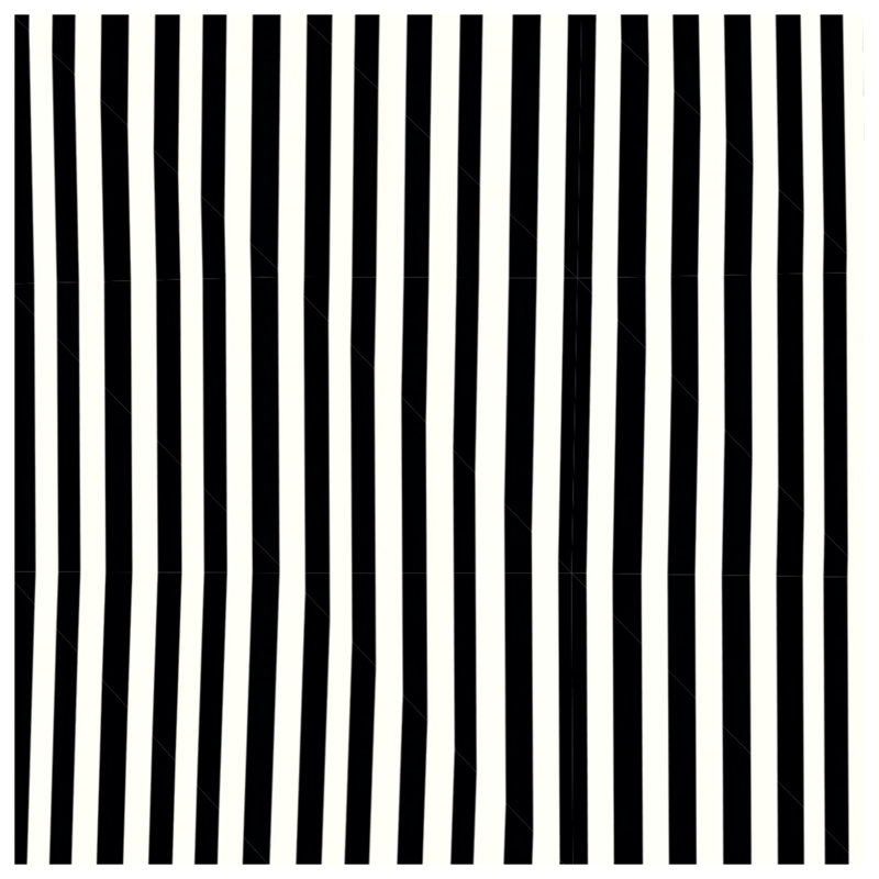 Stripes Bedding Pattern Comforter Modern, Twin Comforter, Black/White Striped