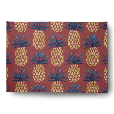 Floumoy Chenille Floral Indoor Rug