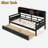 Modern Daybed With Storage Shelves And 2 Drawers-783322895