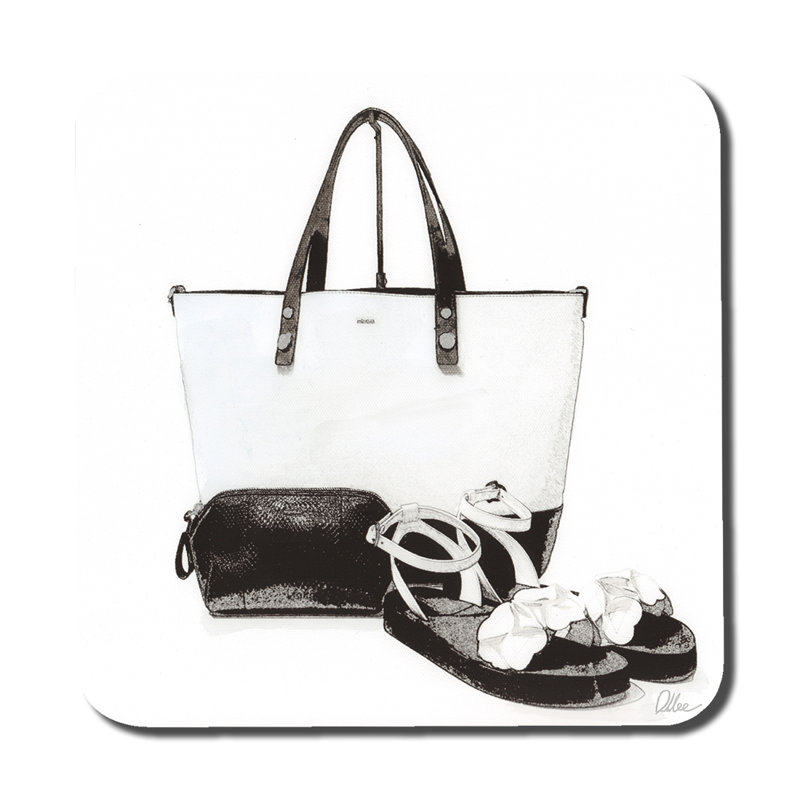 Square 6 Piece Coaster Set