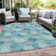 Maliana Flatweave Washable Abstract Indoor / Outdoor Rug