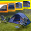 Tente de camping pour 5 personnes Wakeman