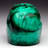 Malachite Skull